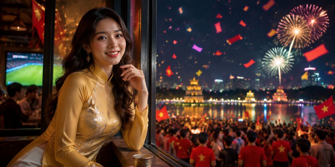 Cảnh chơi bài truyền thống tại Hà Nội với trang phục áo dài Việt Nam
