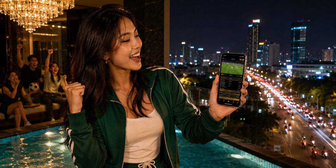Người dùng tại TP. Hồ Chí Minh kiểm tra giải thưởng casino trên ứng dụng di động