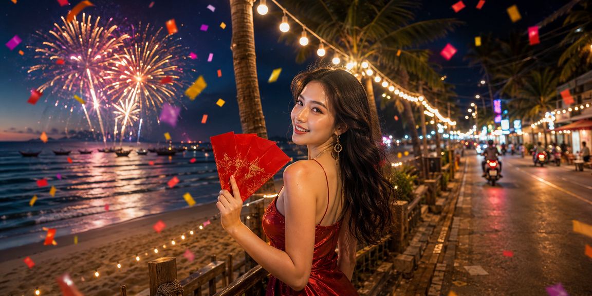 Bì thư đỏ và khuyến mãi dịp Tết tại bãi biển Mũi Né với 33140